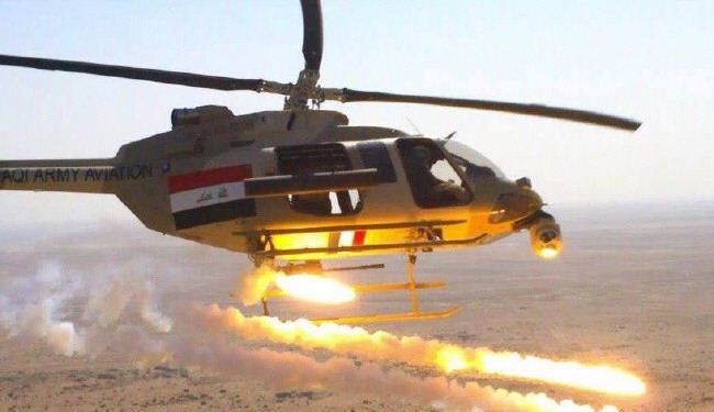 طيران الجيش العراقي يقتل 150 داعشياً  ويدمر 25 سيارة لهم في كرمة الفلوجة